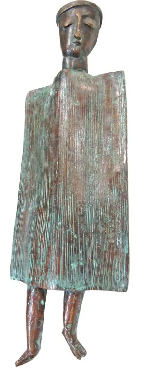 Untitled by Sunil Kumar Das - Bronze Sculpture