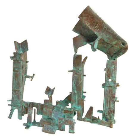Untitled by Sujit Kumar Karan - Bronze Sculpture