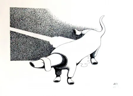 Untitled by Abhijit Gupta - Serigraph