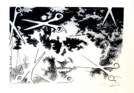 Untitled by Chhatrapati Dutta - Serigraph