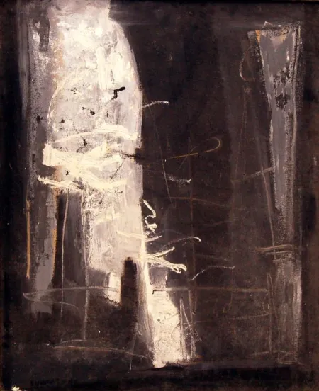 Untitled by Sunil De - Acrylic on Canvas