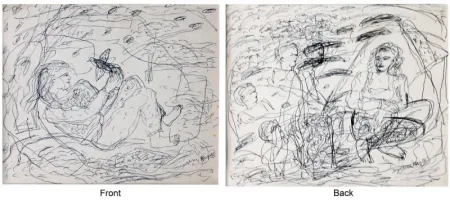 Untitled by Jayashree Chakravarty - Pen Painting