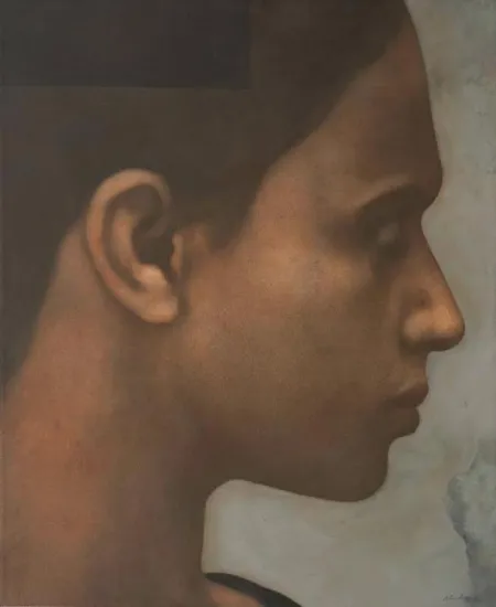Untitled by Chandra Bhattacharjee - Acrylic on Canvas