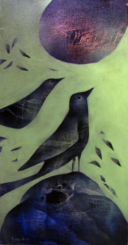 Untitled by Sekhar Roy - Acrylic on Canvas