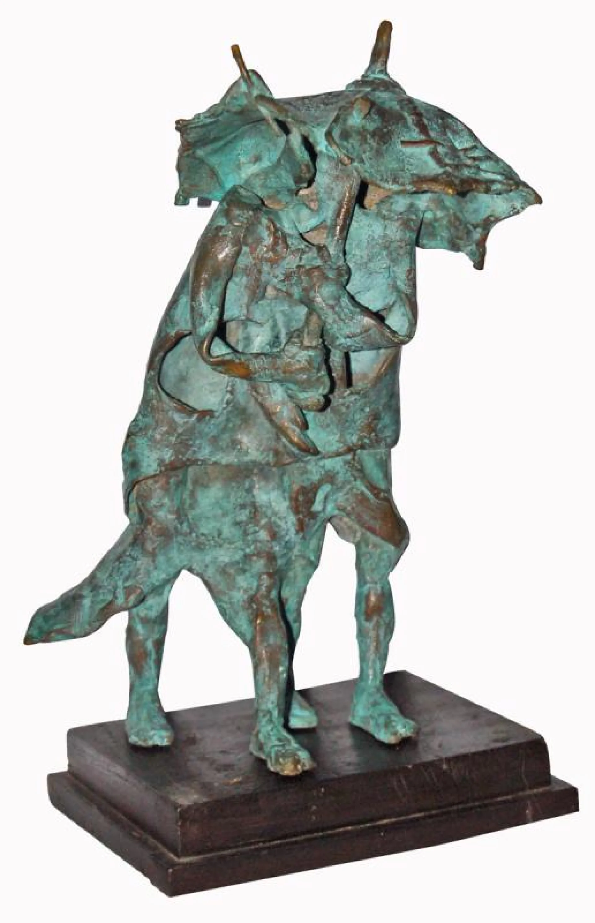 Rainy Day by Asim Basu - Bronze Sculpture