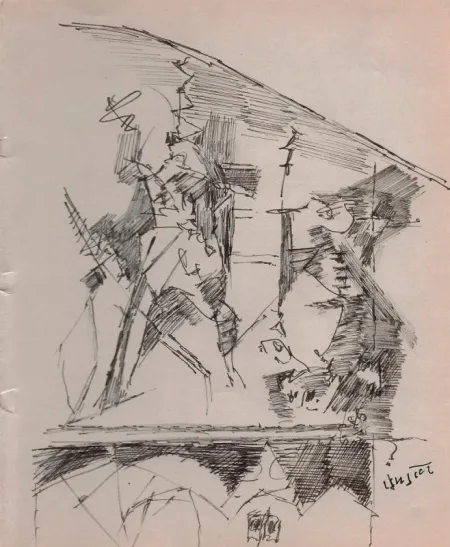 Untitled by Ramkumar - Ink on Paper