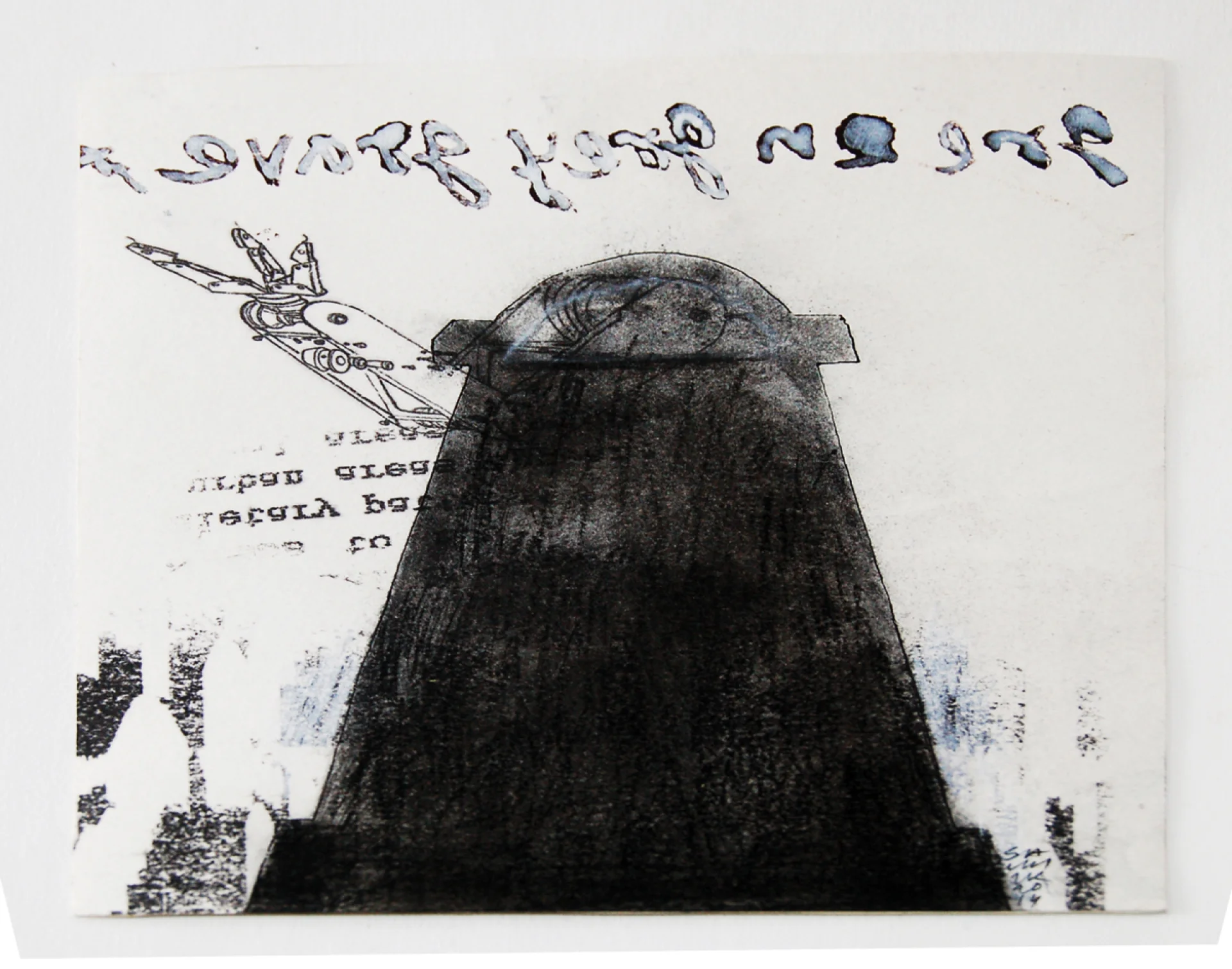 Untitled by Soumik Chakroborty - Mixed Media on Paper