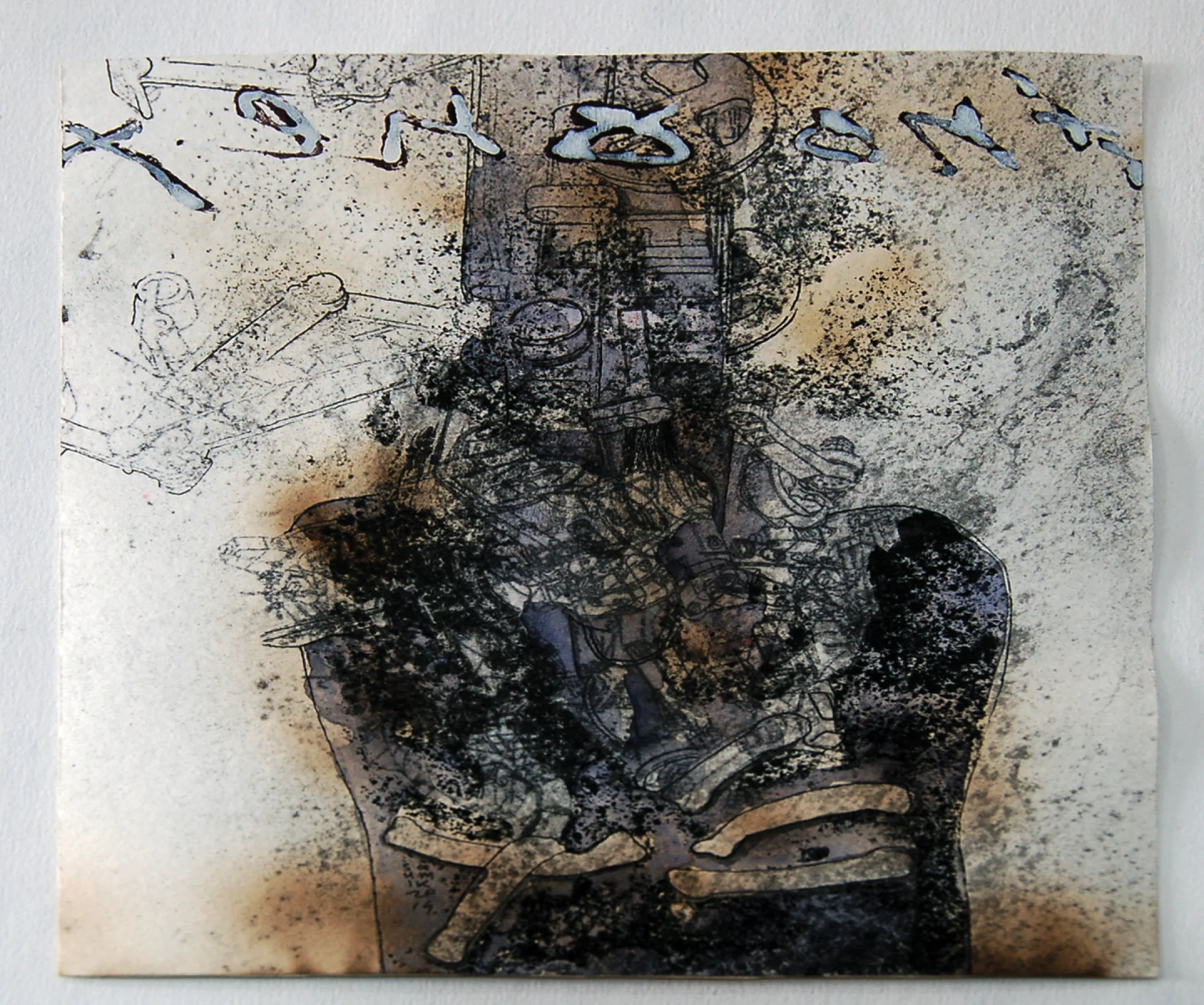 Untitled by Soumik Chakroborty - Mixed Media on Paper
