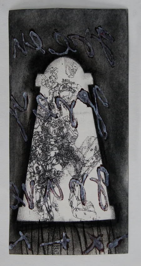 Untitled by Soumik Chakroborty - Mixed Media on Paper