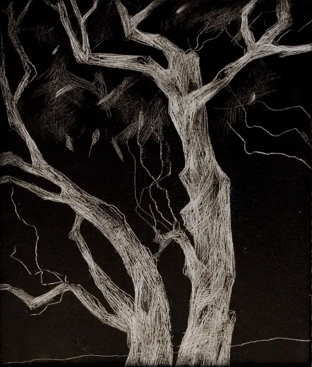 Untitled by Sekhar Roy - Acrylic on Canvas