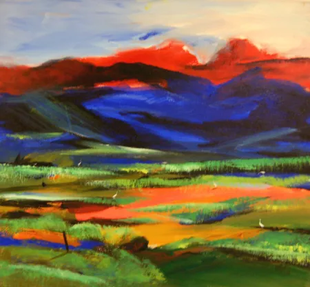 Untitled by Malay Chandan Saha - Acrylic on Canvas