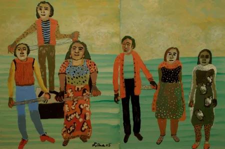 Untitled by Partha Pratim Deb - Watercolour on Paper