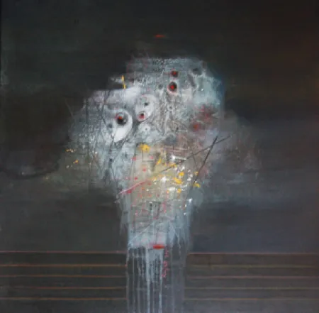 Untitled by Rajat Sen - Mixed Media on Canvas