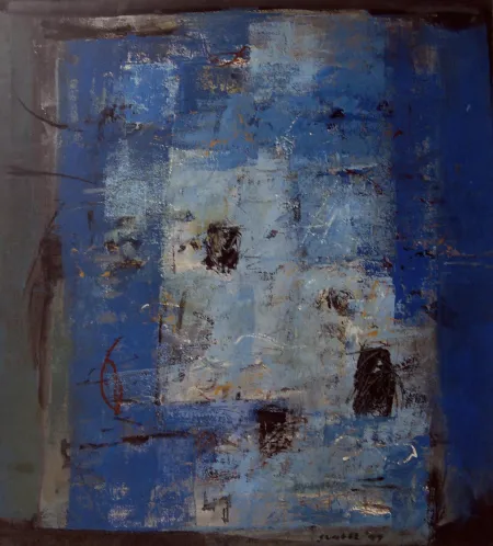 Untitled by Sunil De - Acrylic on Canvas